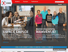 Tablet Screenshot of cdem.com